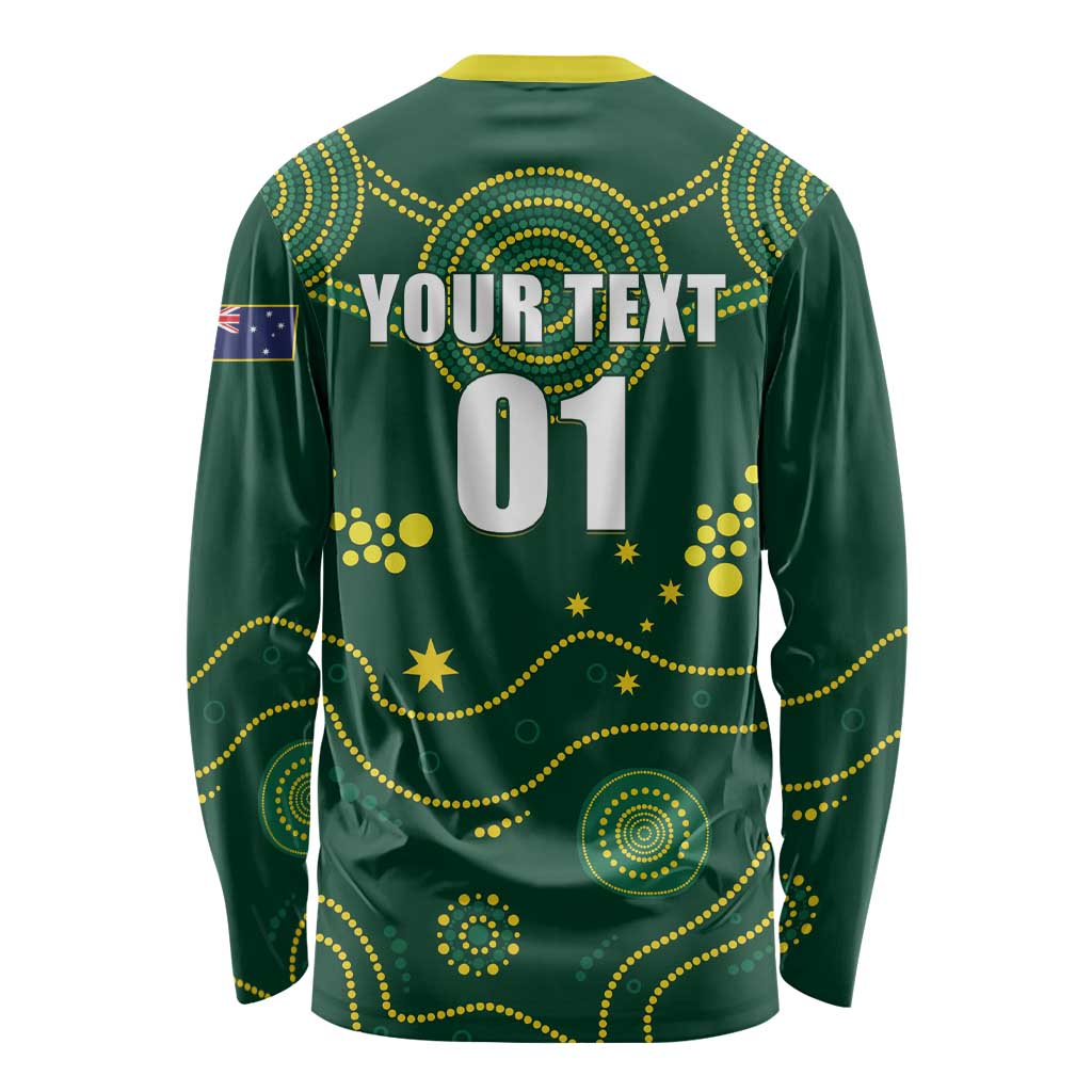 Australia 2024 Rugby Long Sleeve Shirt Go Wallabies