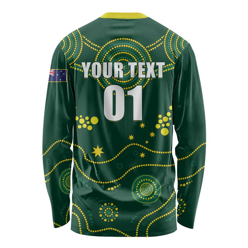 Australia 2024 Rugby Long Sleeve Shirt Go Wallabies