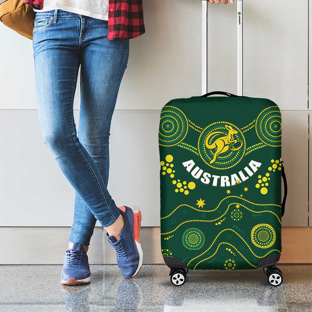 Australia 2024 Rugby Luggage Cover Go Wallabies