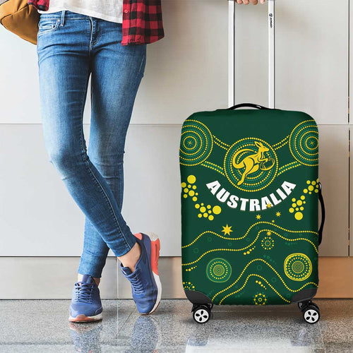 Australia 2024 Rugby Luggage Cover Go Wallabies