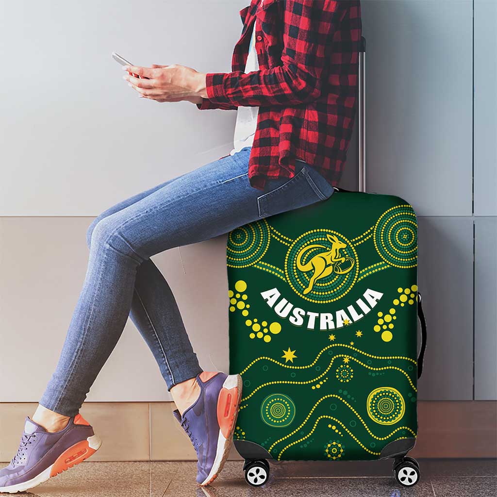 Australia 2024 Rugby Luggage Cover Go Wallabies