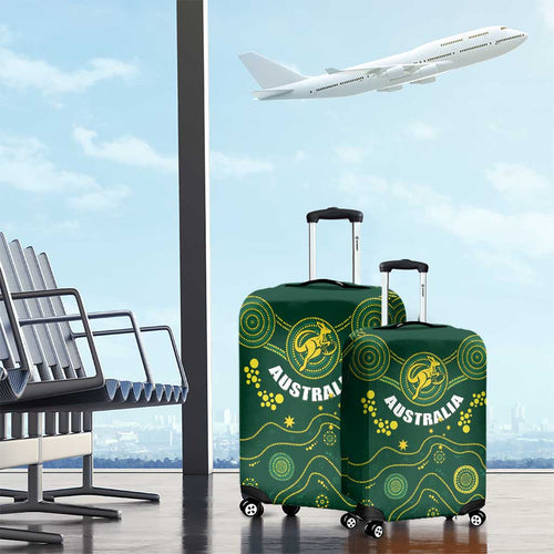 Australia 2024 Rugby Luggage Cover Go Wallabies