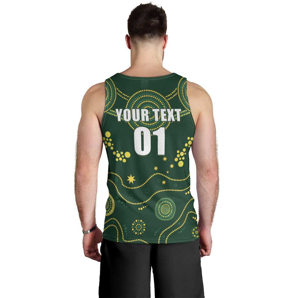 Australia 2024 Rugby Men Tank Top Go Wallabies