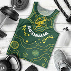 Australia 2024 Rugby Men Tank Top Go Wallabies