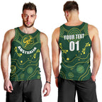 Australia 2024 Rugby Men Tank Top Go Wallabies