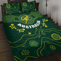 Australia 2024 Rugby Quilt Bed Set Go Wallabies