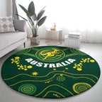 Australia 2024 Rugby Round Carpet Go Wallabies