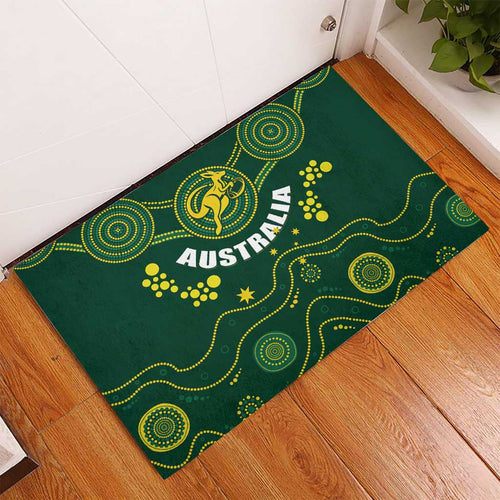 Australia 2024 Rugby Rubber Doormat Go Wallabies