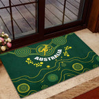 Australia 2024 Rugby Rubber Doormat Go Wallabies