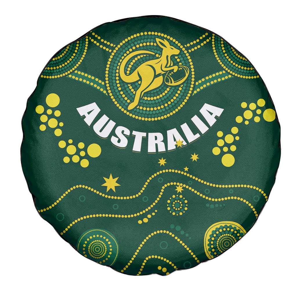 Australia 2024 Rugby Spare Tire Cover Go Wallabies