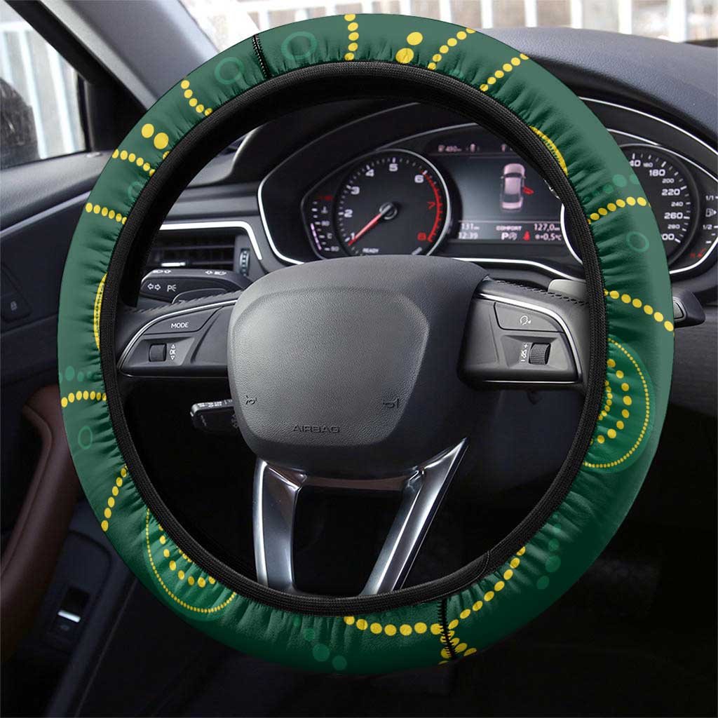 Australia 2024 Rugby Steering Wheel Cover Go Wallabies