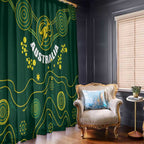 Australia 2024 Rugby Window Curtain Go Wallabies