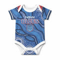 NSW Blues Rugby Personalised Baby Onesie Cockroaches 2026 Come On