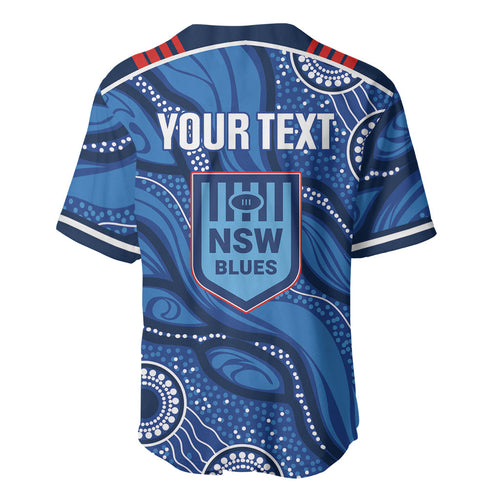 NSW Blues Rugby Personalised Baseball Jersey Cockroaches 2026 Come On