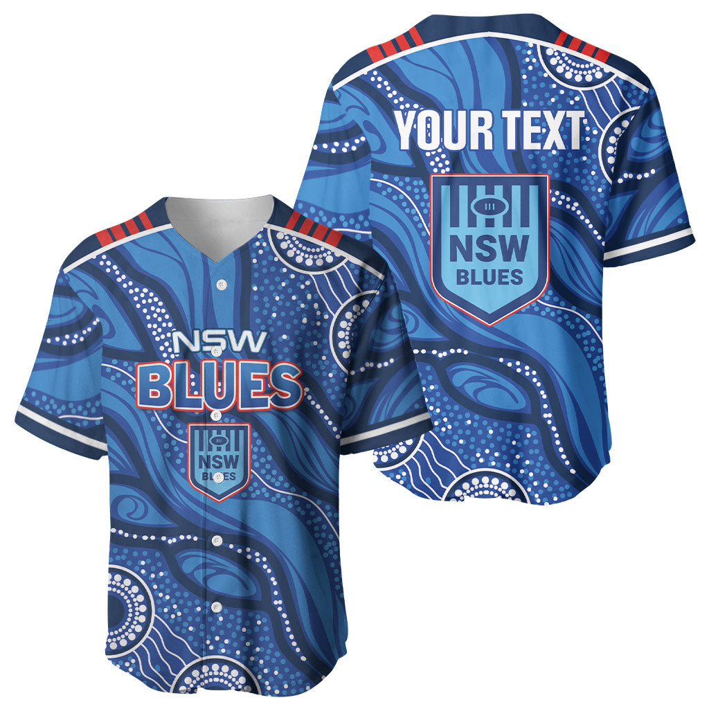 NSW Blues Rugby Personalised Baseball Jersey Cockroaches 2026 Come On