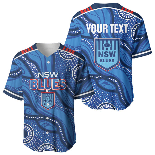 NSW Blues Rugby Personalised Baseball Jersey Cockroaches 2026 Come On