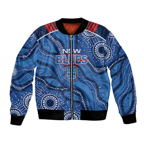 NSW Blues Rugby Personalised Bomber Jacket Cockroaches 2026 Come On