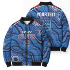 NSW Blues Rugby Personalised Bomber Puffer Jacket Cockroaches 2026 Come On