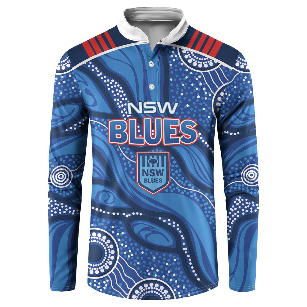 NSW Blues Rugby Personalised Button Sweatshirt Cockroaches 2026 Come On