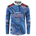 NSW Blues Rugby Personalised Button Sweatshirt Cockroaches 2026 Come On