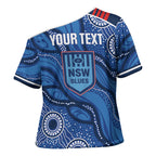 NSW Blues Rugby Personalised Cross Shoulder Shirt Cockroaches 2026 Come On