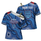NSW Blues Rugby Personalised Cross Shoulder Shirt Cockroaches 2026 Come On