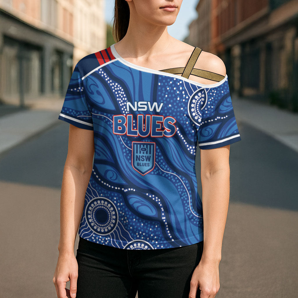 NSW Blues Rugby Personalised Cross Shoulder Shirt Cockroaches 2026 Come On
