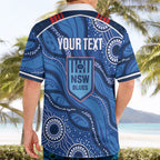 NSW Blues Rugby Personalised Hawaiian Shirt Cockroaches 2026 Come On