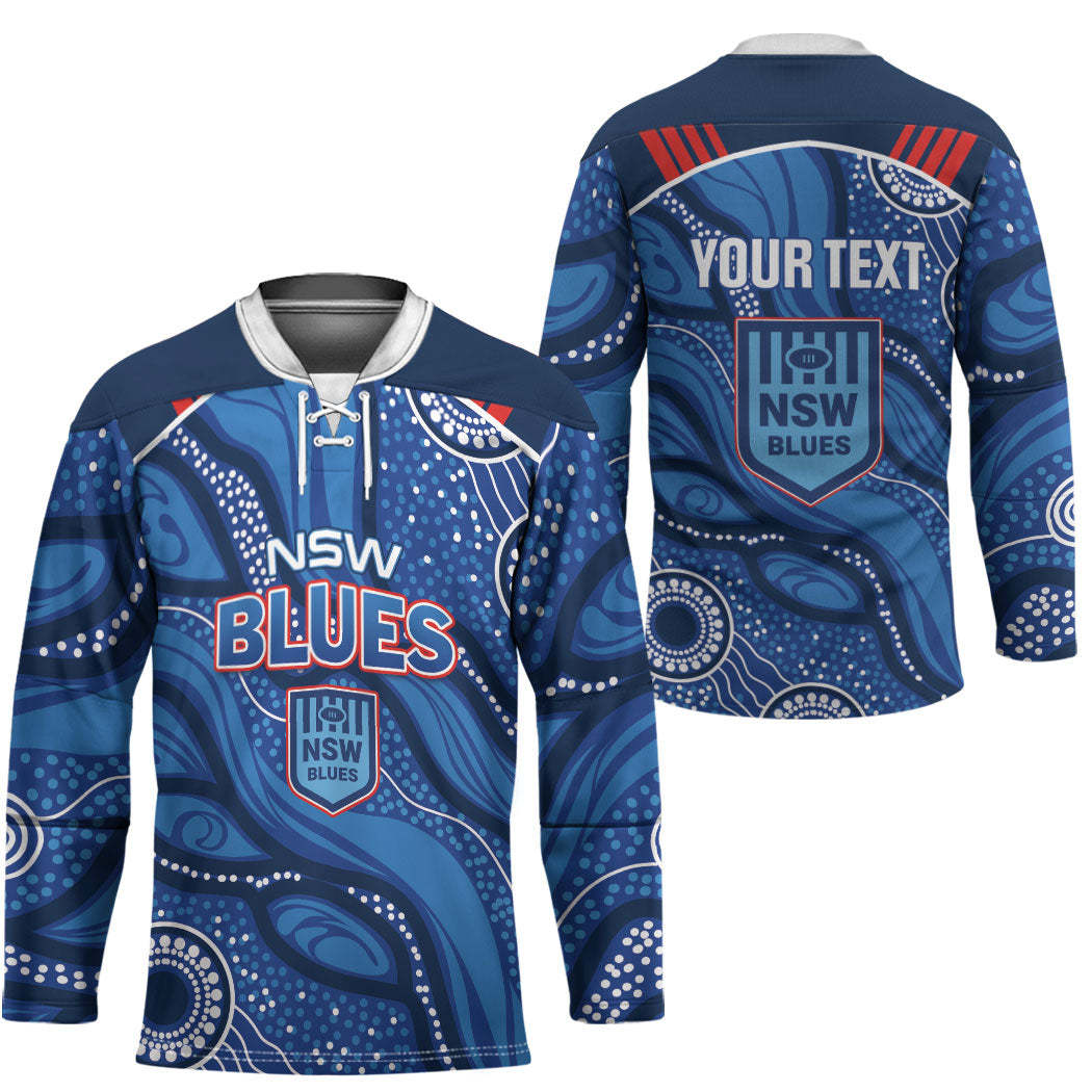 NSW Blues Rugby Personalised Hockey Jersey Cockroaches 2026 Come On