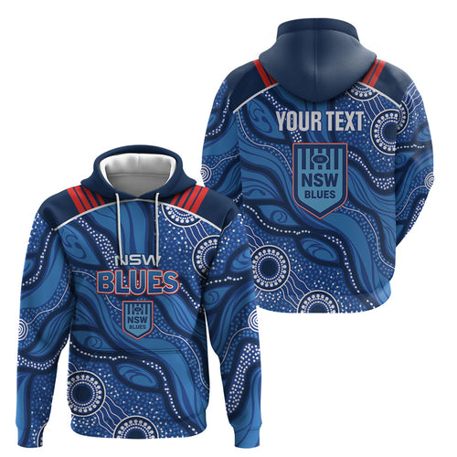 NSW Blues Rugby Personalised Hoodie Cockroaches 2026 Come On