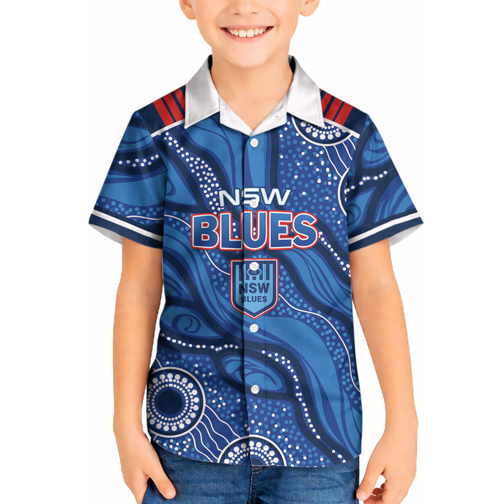 NSW Blues Rugby Personalised Kid Hawaiian Shirt Cockroaches 2026 Come On
