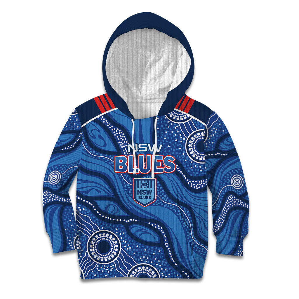 NSW Blues Rugby Personalised Kid Hoodie Cockroaches 2026 Come On