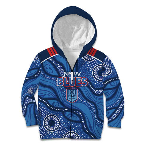 NSW Blues Rugby Personalised Kid Hoodie Cockroaches 2026 Come On