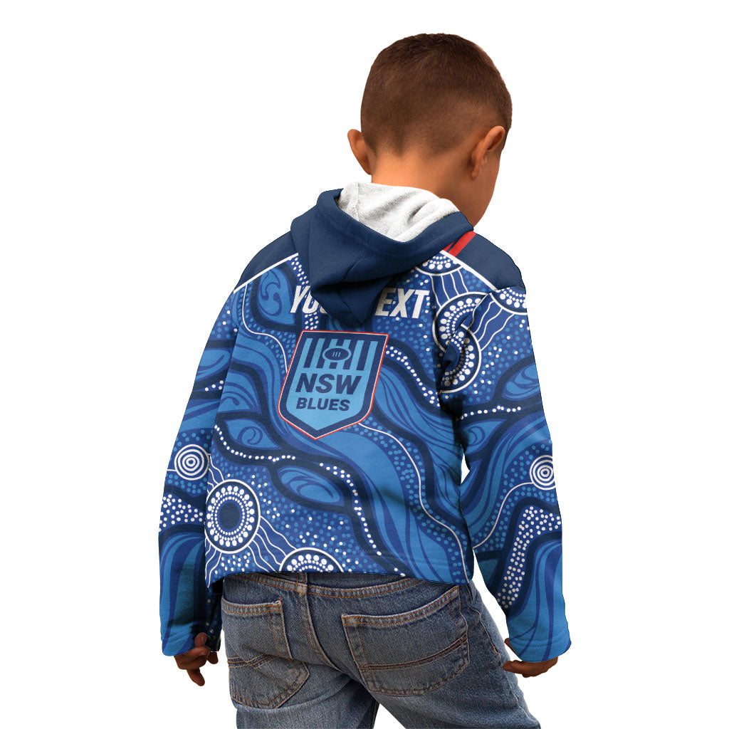 NSW Blues Rugby Personalised Kid Hoodie Cockroaches 2026 Come On