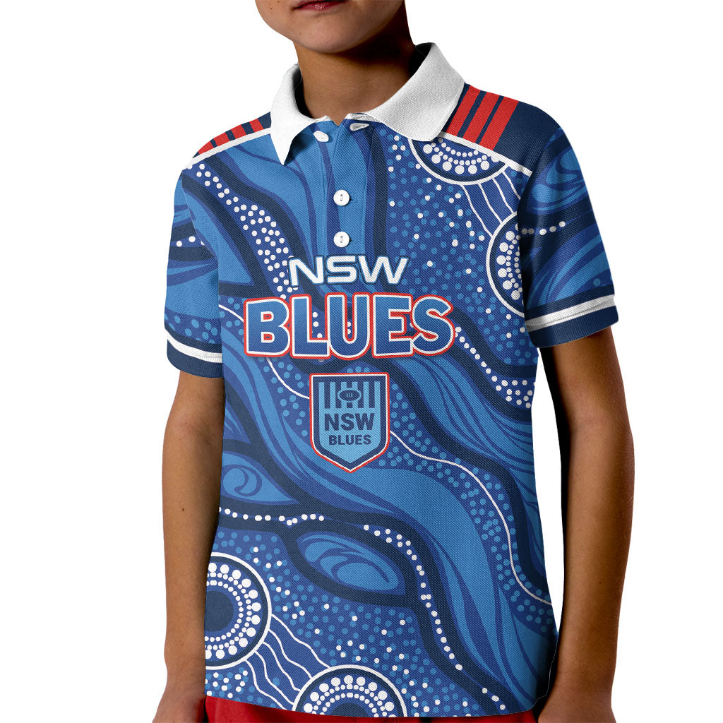 NSW Blues Rugby Personalised Kid Polo Shirt Cockroaches 2026 Come On
