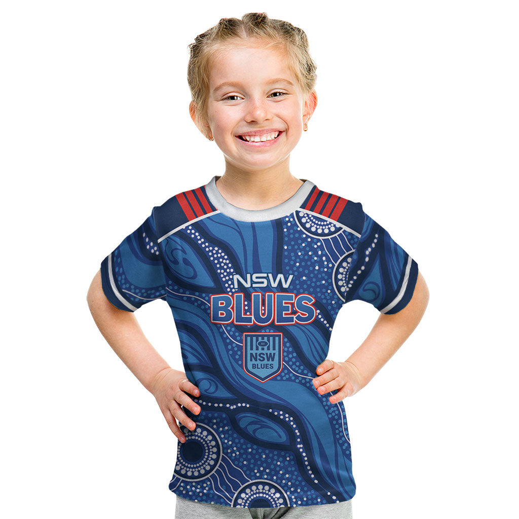 NSW Blues Rugby Personalised Kid T Shirt Cockroaches 2026 Come On