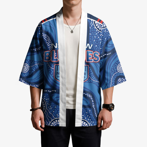 NSW Blues Rugby Personalised Kimono Cockroaches 2026 Come On