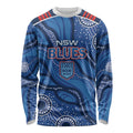 NSW Blues Rugby Personalised Long Sleeve Shirt Cockroaches 2026 Come On