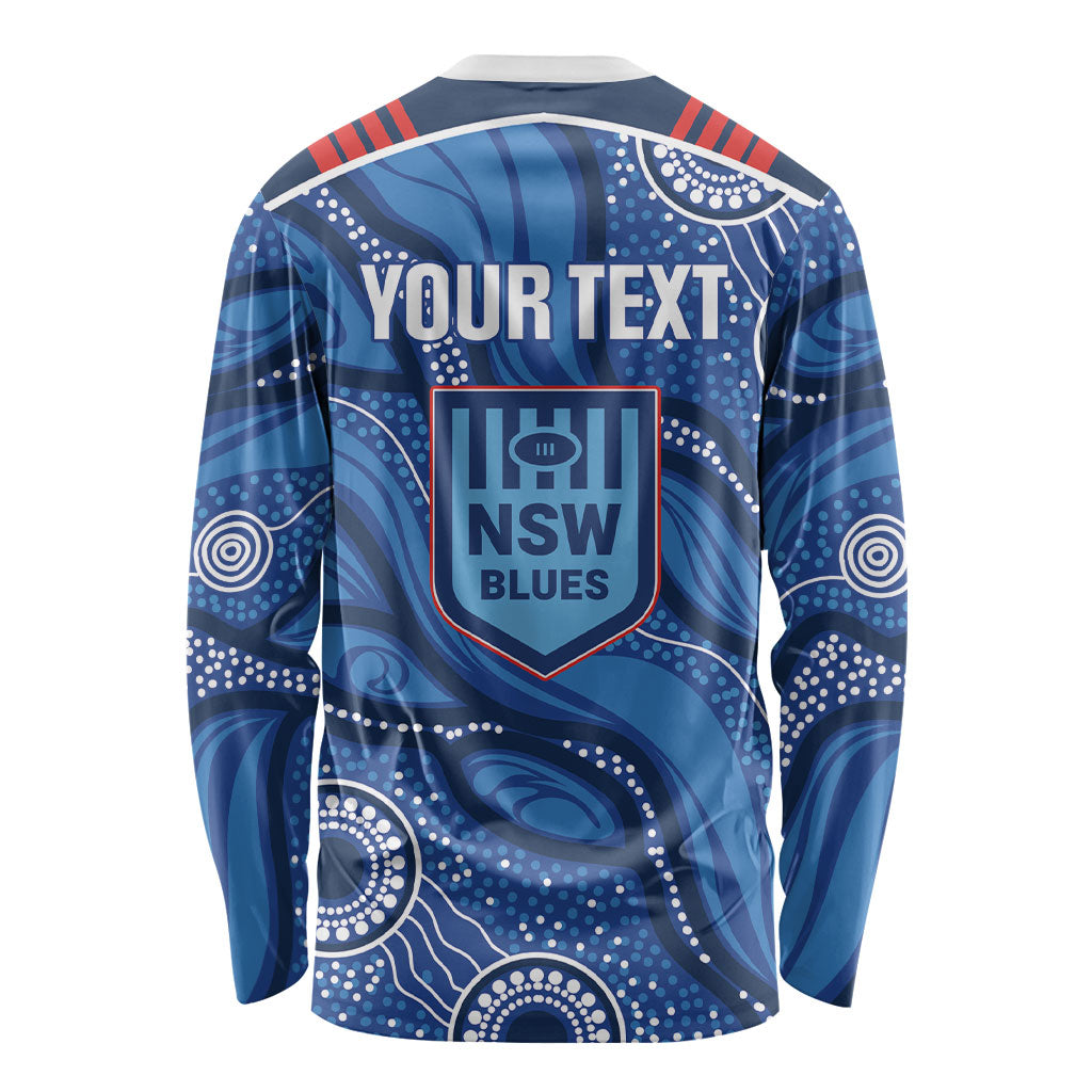 NSW Blues Rugby Personalised Long Sleeve Shirt Cockroaches 2026 Come On