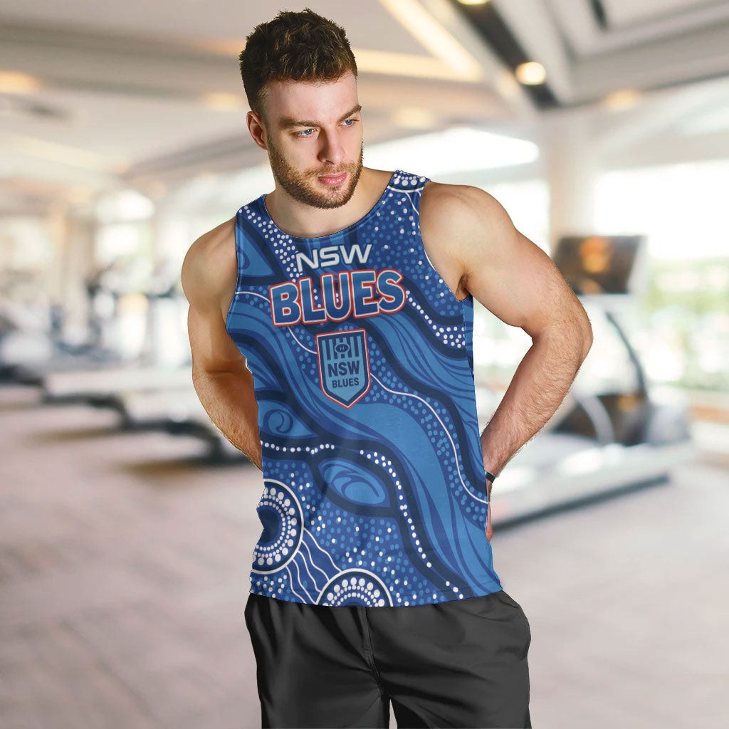 NSW Blues Rugby Personalised Men Tank Top Cockroaches 2026 Come On