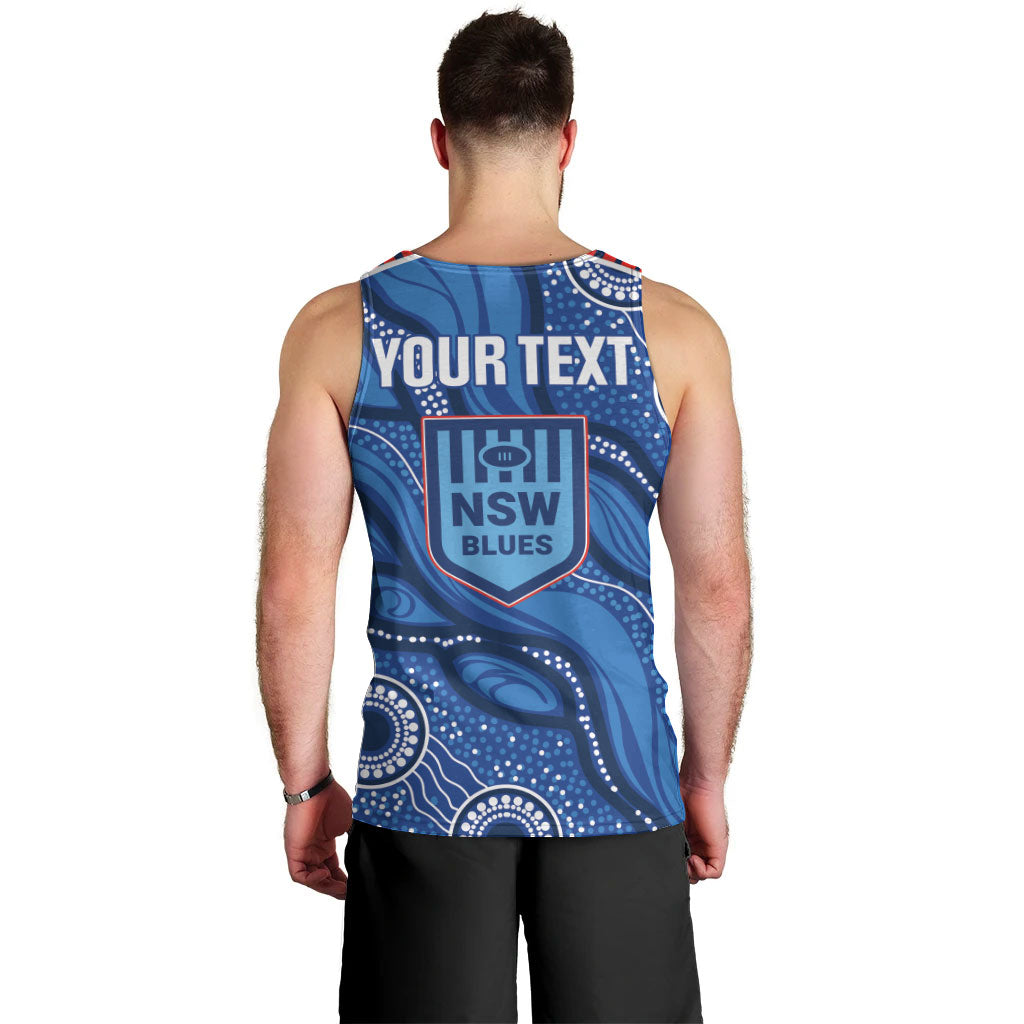 NSW Blues Rugby Personalised Men Tank Top Cockroaches 2026 Come On
