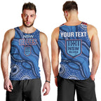 NSW Blues Rugby Personalised Men Tank Top Cockroaches 2026 Come On