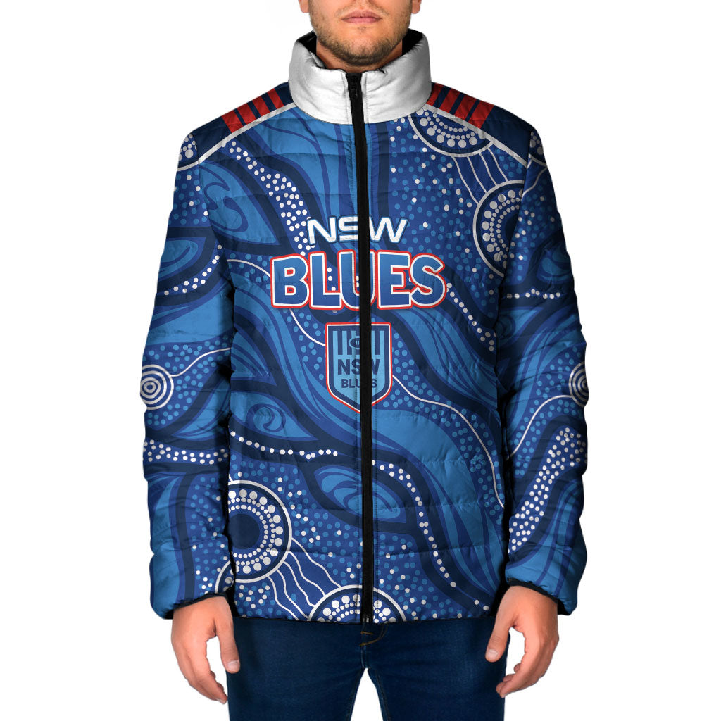 NSW Blues Rugby Personalised Padded Jacket Cockroaches 2026 Come On