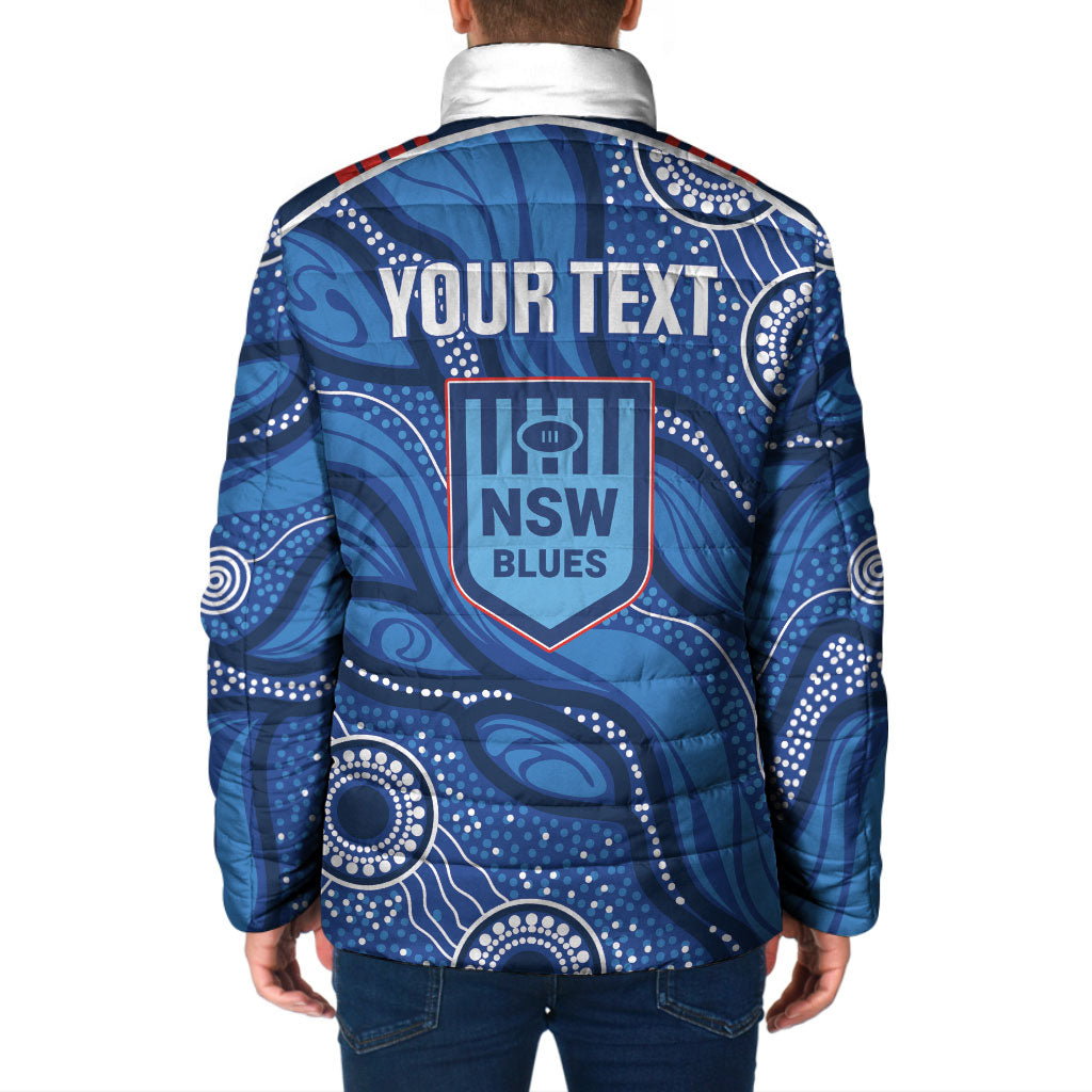 NSW Blues Rugby Personalised Padded Jacket Cockroaches 2026 Come On