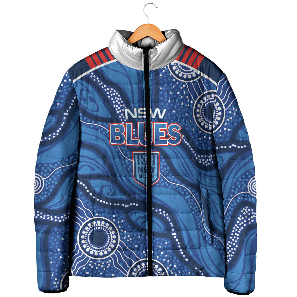 NSW Blues Rugby Personalised Padded Jacket Cockroaches 2026 Come On
