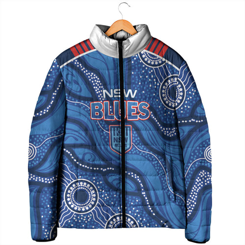 NSW Blues Rugby Personalised Padded Jacket Cockroaches 2026 Come On