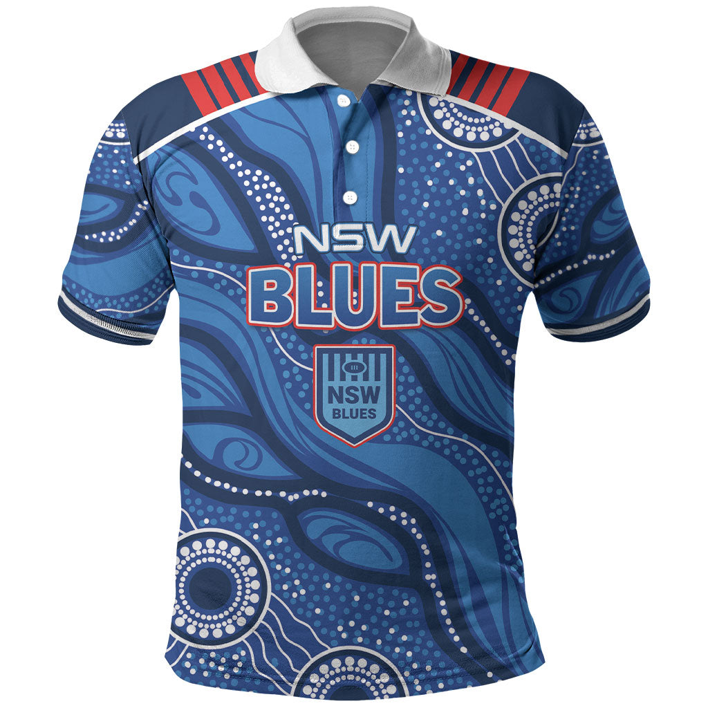 NSW Blues Rugby Personalised Polo Shirt Cockroaches 2026 Come On