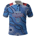 NSW Blues Rugby Personalised Polo Shirt Cockroaches 2026 Come On