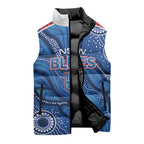 NSW Blues Rugby Personalised Sleeveless Puffer Jacket Cockroaches 2026 Come On