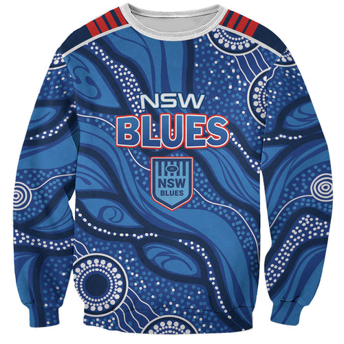 NSW Blues Rugby Personalised Sweatshirt Cockroaches 2026 Come On